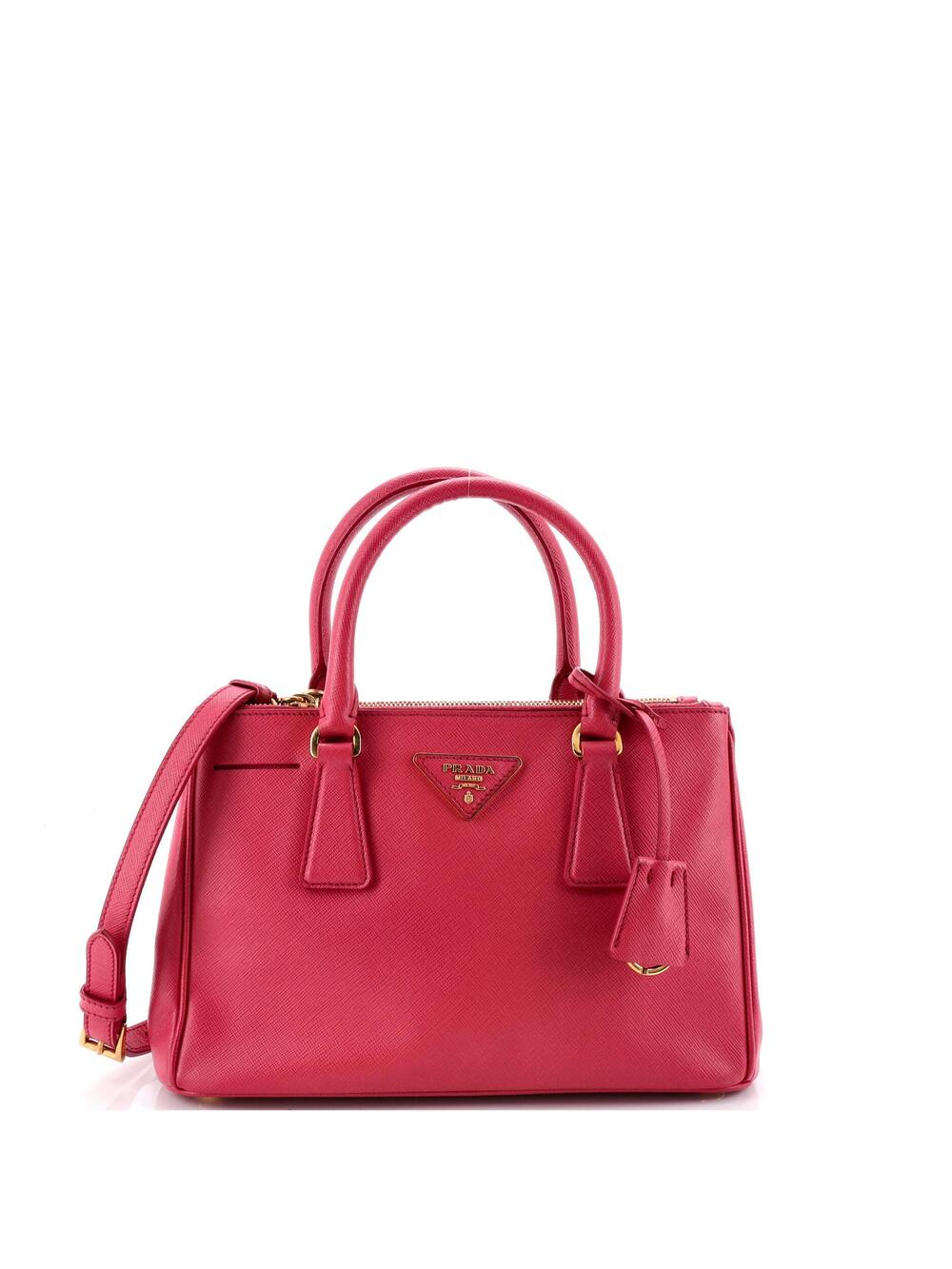 Prada Double Zip Lux Tote Saffiano #347706P12B